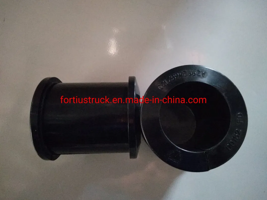 Heavy Truck Chassis Parts Sinotruk HOWO Truck Spare Auto Parts Front Rubber Bearing Wg9100680068