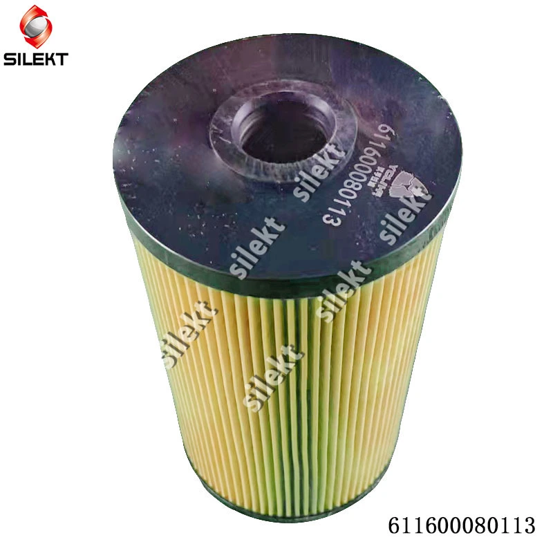 Diesel Filter 611600080113 Weichai 1001362240 Wp10h Wp7 Wp12 Engine Oil Filter Element Truck Spare Parts